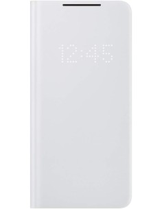 Funda Samsung Led View Para Galaxy S21 Plus Color Gris...