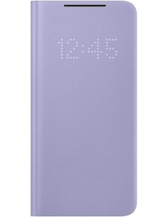 Funda Samsung Led View Para Galaxy S21 Plus Color Violeta...