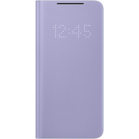 Funda Samsung Led View Para Galaxy S21 Plus Color Violeta Modelo EF-NG996PV