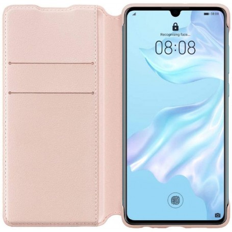 Funda Wallet de Piel Huawei P30 Color Rosa Modelo 51992856