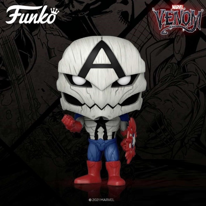 Figura Funko Pop! Marvel Venom Poison Capitán...