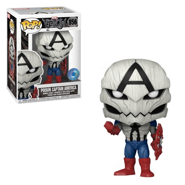 Figura Funko Pop! Marvel Venom Poison Capitán...