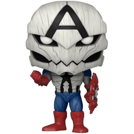 Figura Funko Pop! Marvel Venom Poison Capitán América Modelo 856 | 56276