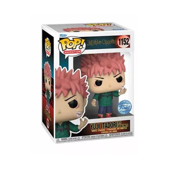 Figura Funko Pop! Animación Jujutsu Kaisen Yuji...