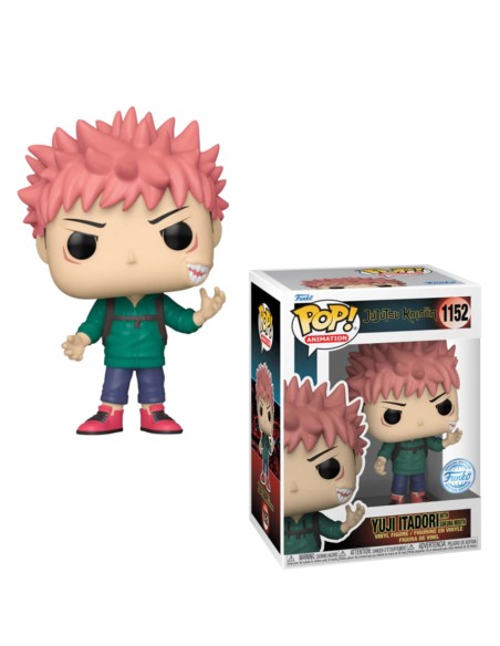 Figura Funko Pop! Animación Jujutsu Kaisen Yuji Itadori con Boca de Sukuna Modelo 1152 | 64979 Edición Especial
