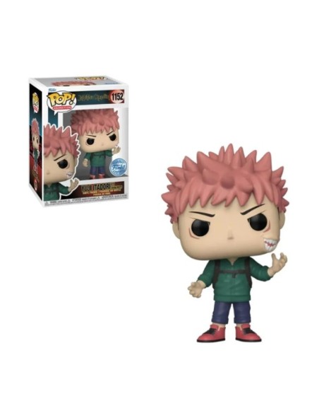 Figura Funko Pop! Animación Jujutsu Kaisen Yuji Itadori con Boca de Sukuna Modelo 1152 | 64979 Edición Especial