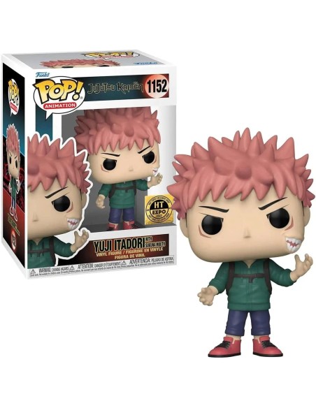 Figura Funko Pop! Animación Jujutsu Kaisen Yuji Itadori con Boca de Sukuna Modelo 1152 | 64979 Edición Especial