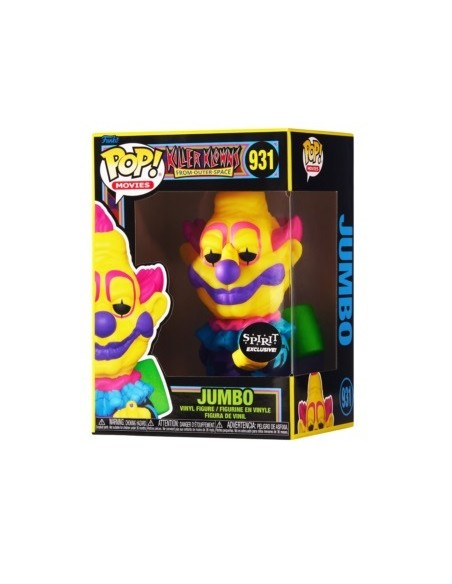 Figura Funko Pop! Películas Payasos Asesinos del Espacio Exterior Jumbo Modelo 931 | 66679 Edición Blacklight