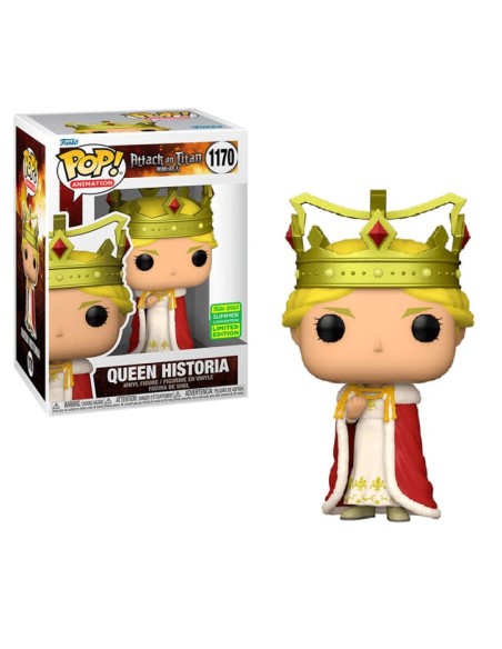 Figura Funko Pop! Animación El Ataque de los Titanes Queen Historia Modelo 1170 | 60319 Edición Limitada
