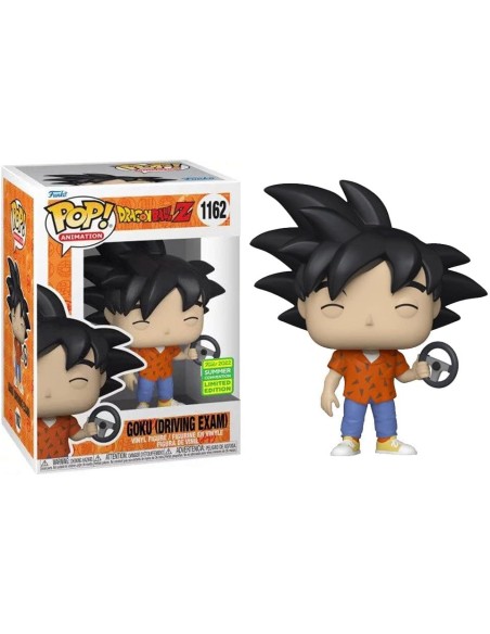 Figura Funko Pop! Bola de Dragón Z Goku (Examen de conducir) Modelo 1162 | 65237 Edición Limitada Convención Verano 2022