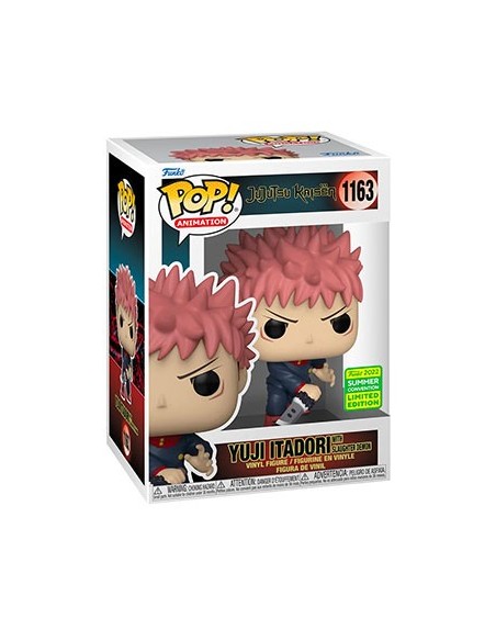 Figura Funko Pop! Animación Jujutsu Kaisen Yuji Itadori con cuchillo Masacra Demonios Modelo 1163 | 65242 Edición Limitada