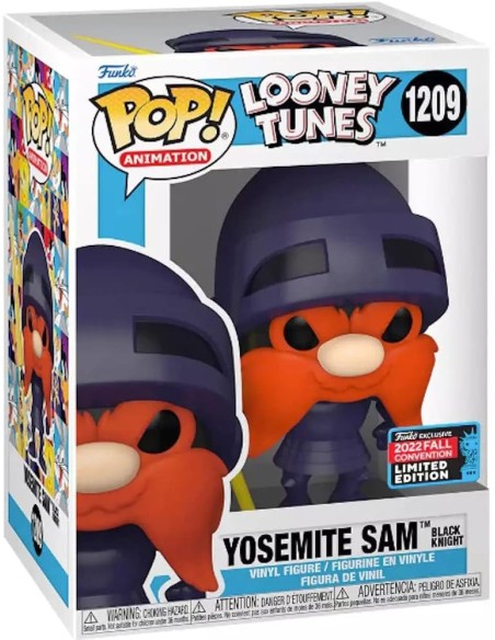 Figura Funko Pop! Dibujos Animados Looney Tunes Yosemite Sam Modelo 1209 | 67044 Edición Limitada Convención Otoño 2022