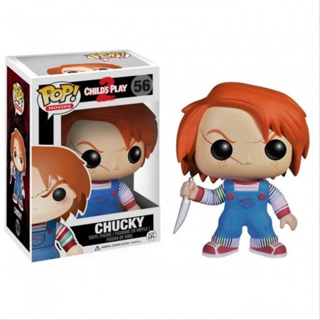 Figura Funko Pop! Películas Muñeco Diabólico 2 Chucky Modelo 56 | 03362 | Caja Dañada Outlet