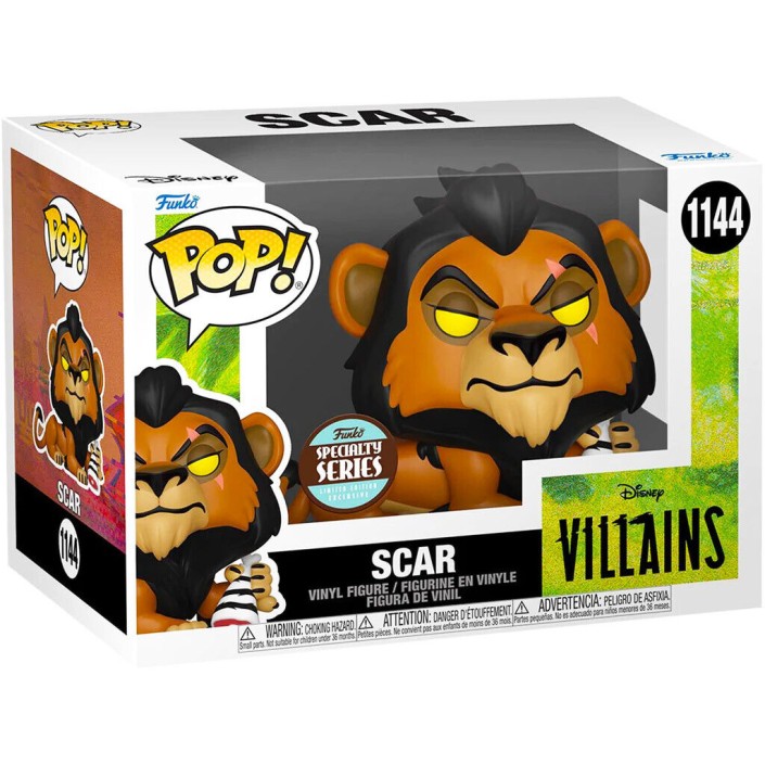 Figura Funko Pop! Disney Villanos Scar Modelo...