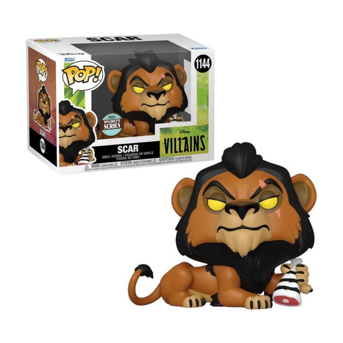 Figura Funko Pop! Disney Villanos Scar Modelo...