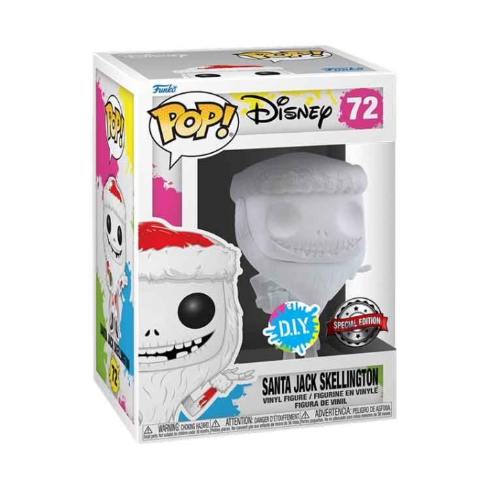 Figura Funko Pop! Disney Santa Jack Skellington...