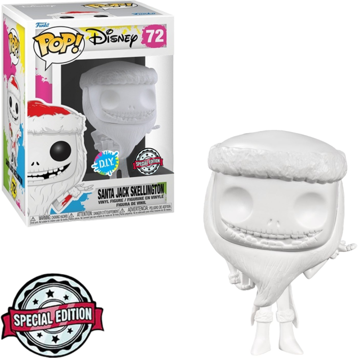 Figura Funko Pop! Disney Santa Jack Skellington...