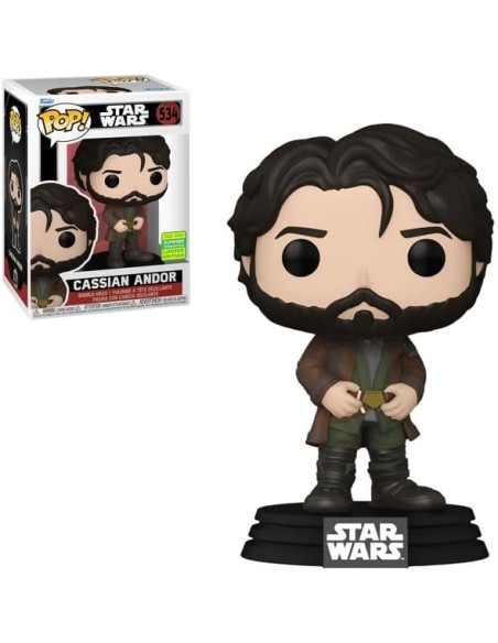 Figura Funko Pop! Star Wars Cassian Andor Modelo 534 | 65333 Edición Limitada Convención Verano 2022