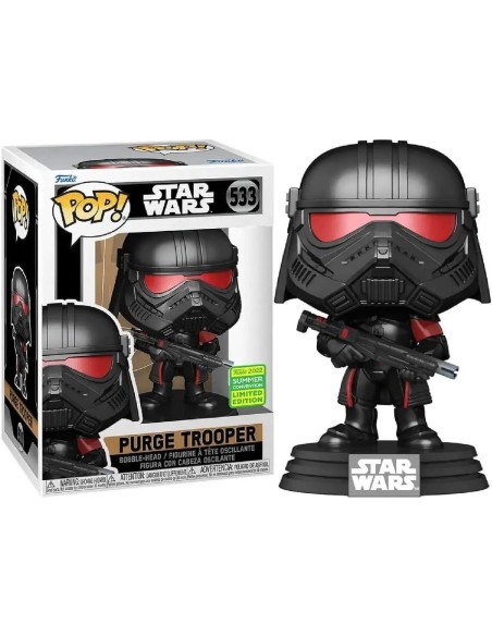 Figura Funko Pop! Star Wars Purge Trooper Modelo 533 | 65334 Edición Limitada Convención Verano 2022