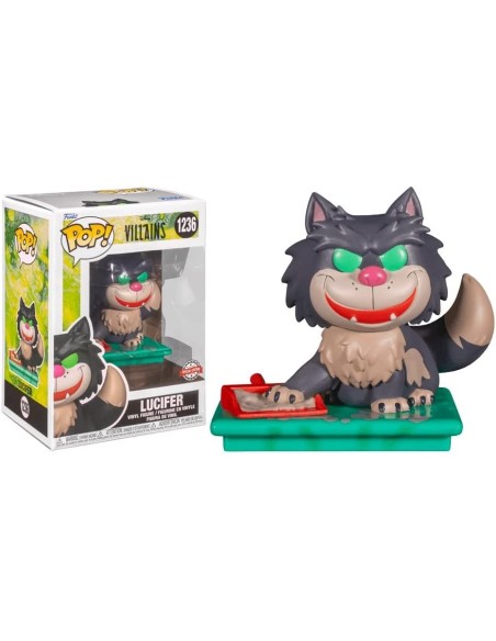 Figura Funko Pop! Disney Villanos Lucifer Modelo 1236 | 66372 Edición Especial