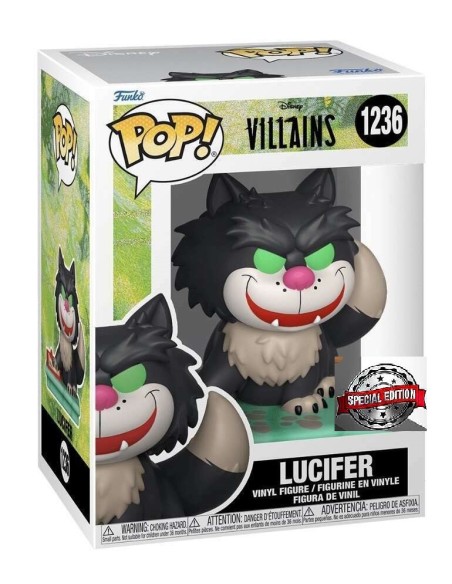 Figura Funko Pop! Disney Villanos Lucifer Modelo 1236 | 66372 Edición Especial