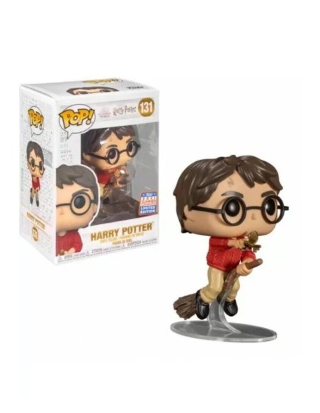 Figura Funko Pop! Harry Potter Volando con llave Alada Modelo 131 | 54266 Edición Limitada Convención Verano 2021