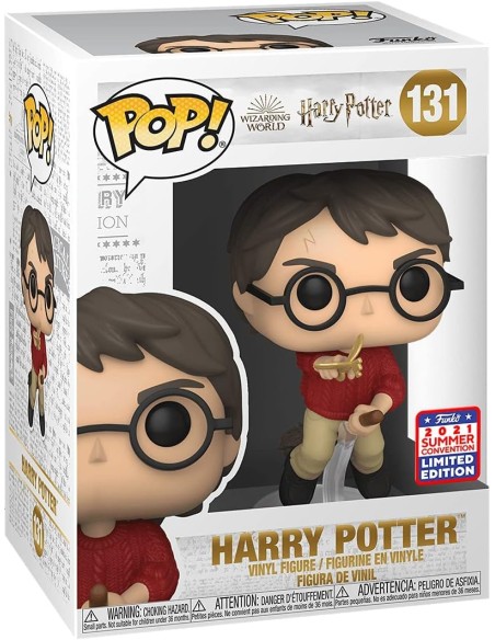 Figura Funko Pop! Harry Potter Volando con llave Alada Modelo 131 | 54266 Edición Limitada Convención Verano 2021