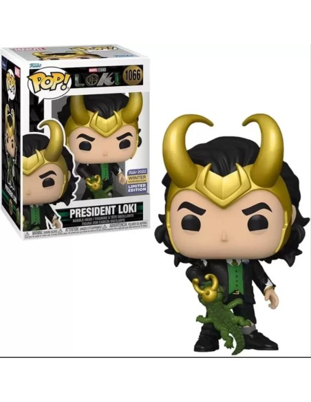 Figura Funko Pop! Marvel Loki Presidente Loki Modelo 1066 | 65360  Edición Limitada Convención Invierno 2022