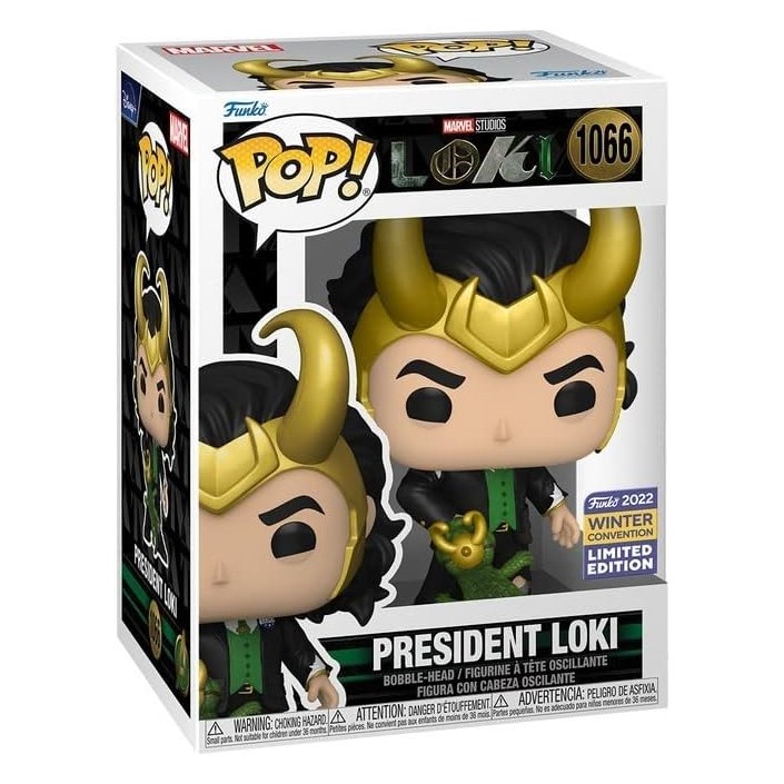 Figura Funko Pop! Marvel Loki Presidente Loki...
