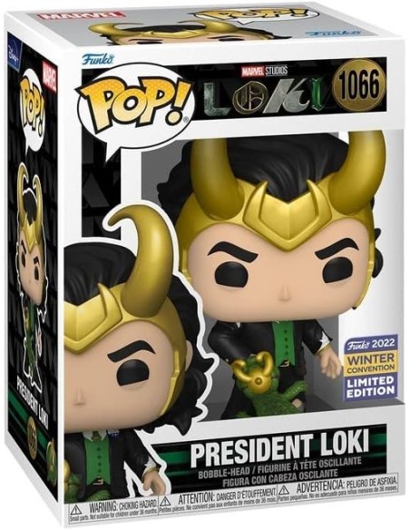 Figura Funko Pop! Marvel Loki Presidente Loki Modelo 1066 | 65360  Edición Limitada Convención Invierno 2022