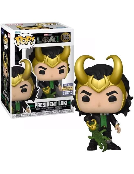 Figura Funko Pop! Marvel Loki Presidente Loki Modelo 1066 | 65360  Edición Limitada Convención Invierno 2022