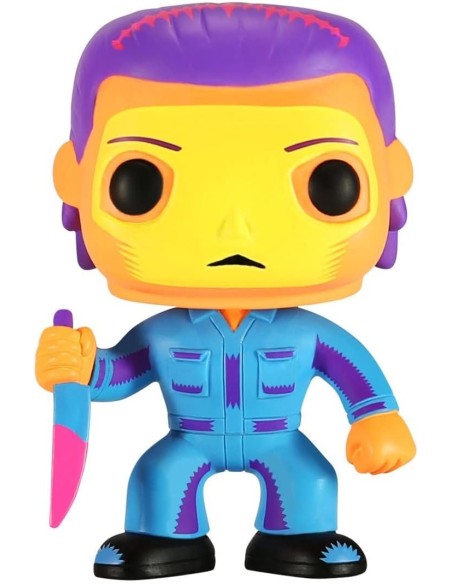 Figura Funko Pop! Películas Halloween Michael Myers Modelo 03 | 64908 Edición Especial Black Light