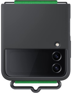 Funda Samsung de Silicona con Correa para Galaxy Z Flip 4... 2