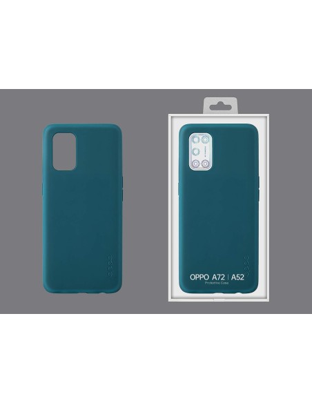 Funda Rígida Oppo para A52 / A72 Color Verde Modelo 3061832