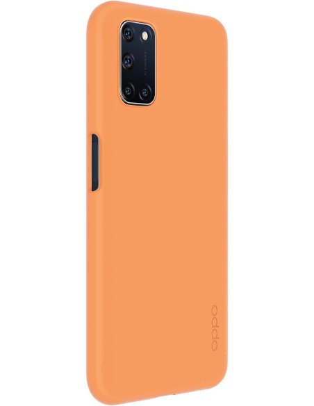 Funda Rígida Oppo para A52 / A72 Color Naranja Modelo 3061838