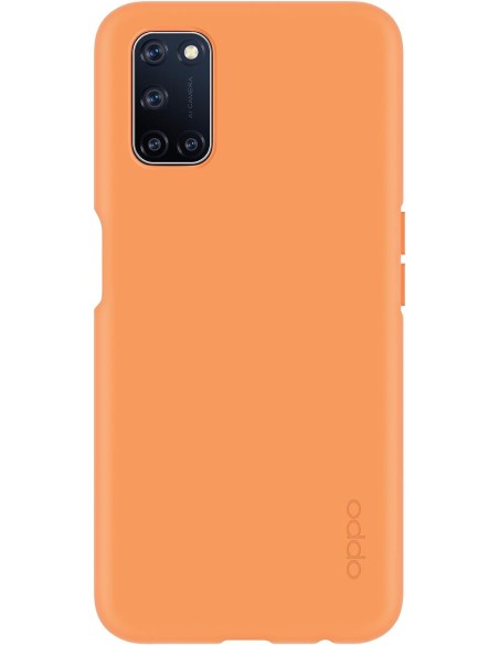 Funda Rígida Oppo para A52 / A72 Color Naranja Modelo 3061838