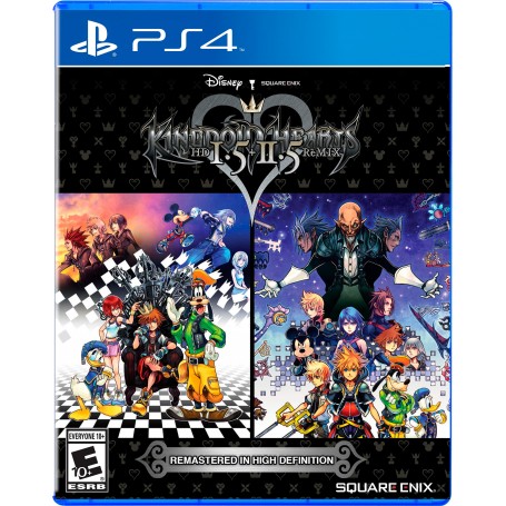 Juego Kingdom Hearts HD 1.5 + 2.5 Remix Para Playstation 4 | PS4