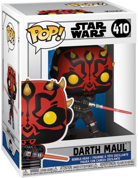 Figura Funko Pop! Star Wars Darth Maul Modelo 410 | 52025