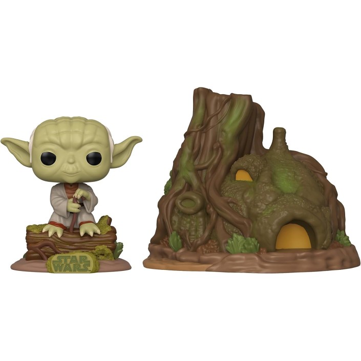 Figura Funko Pop! Star Wars Dagoba Yoda con Hut...
