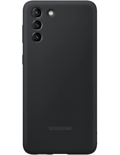 Funda Samsung de Silicona Para Galaxy S21 Plus Negra...