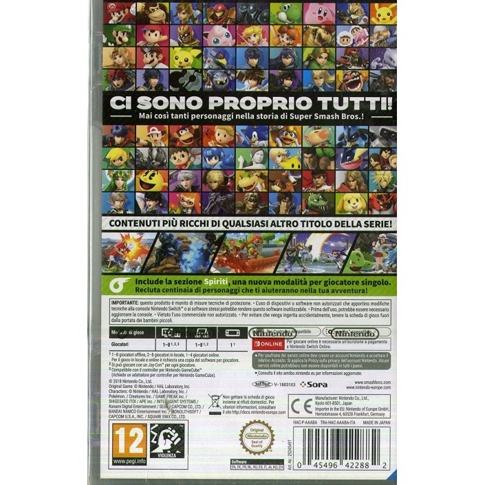 Juego Súper Smash Bros Ultimate para Nintendo...