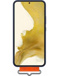 Funda Samsung de Silicona con Correa para Galaxy S22 Plus... 2