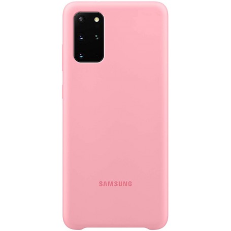 Funda Samsung De Silicona Para Galaxy S20 Plus En Color Rosa EF-PG985TP Nuevo | Estado Como Nuevo | Outlet