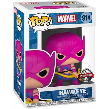 Figura Funko Pop! Marvel Hawkeye Modelo 914 | 51291 Edición Especial |Caja Dañada | Outlet