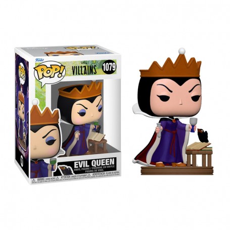 Figura Funko Pop! Disney Villanas Reina Malvada de Blancanieves Modelo 1079 | 57353 | Caja Dañada Outlet