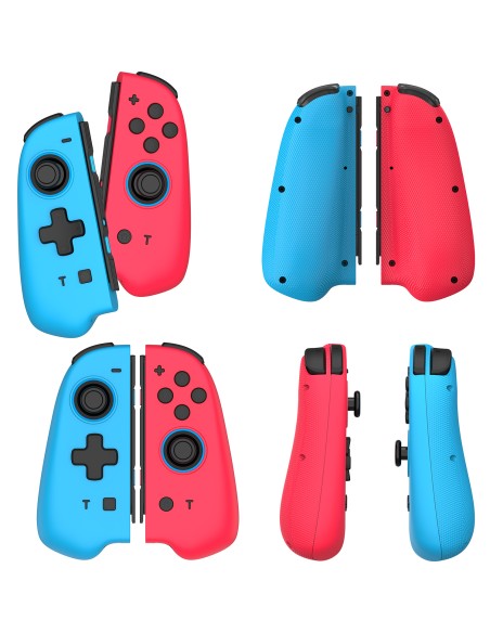 Mando Fenner Inalámbrico para Para Nintendo SwitchJoy-Con Azul y Rojo