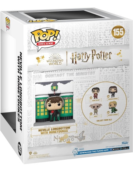 Figura Funko Pop! Harry Potter Neville Longbottom en Hogsmeade Honeydukes Modelo 155 | 65647