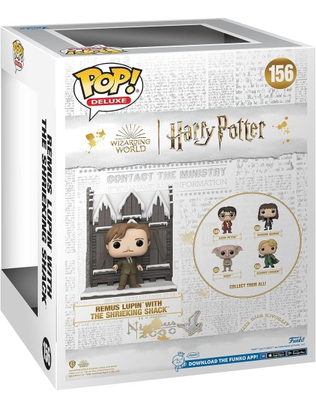 Figura Funko Pop! Harry Potter Remus Lupin en Hogsmeade Shrieking Shack Modelo 156 | 65648
