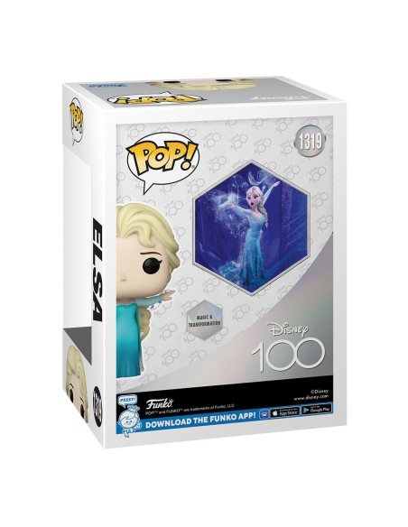 Figura Funko Pop! Disney 100 Aniversario Frozen Elsa Modelo 1319 | 67973
