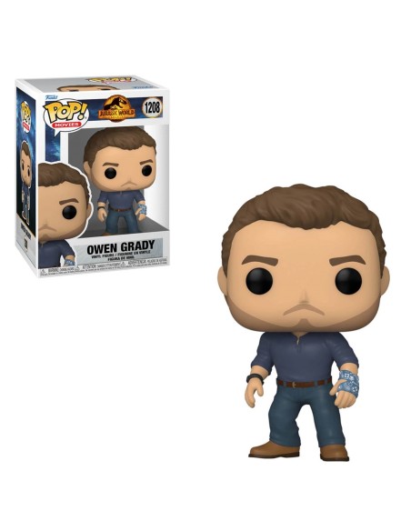 Figura Funko Pop! Películas Jurassic World Dominion Owen Grady Modelo 1208 | 55295